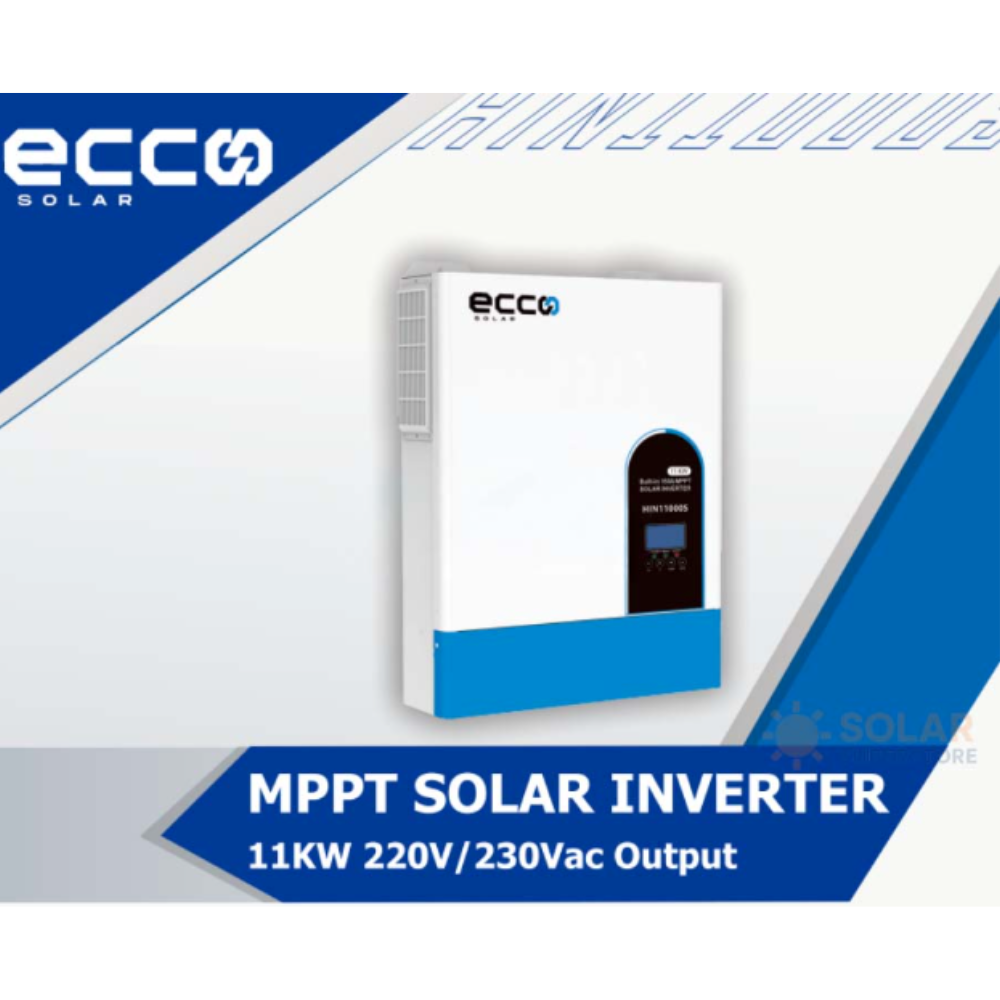 Hybrid Inverter 48v 11 Kva 11000w MPPT 160A Inverter Pure Sine Wave - Ecco - Image 2